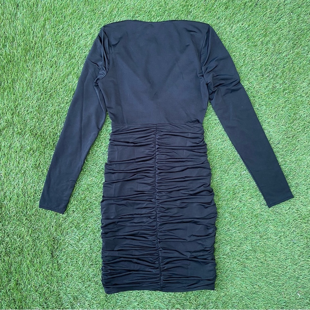GUESS | RUCHED BODYCON DRESS | S - Picture 8 of 8